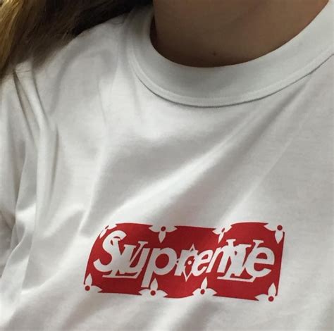 louis vuitton x supreme t-shirt box logo|louis vuitton supreme monogram.